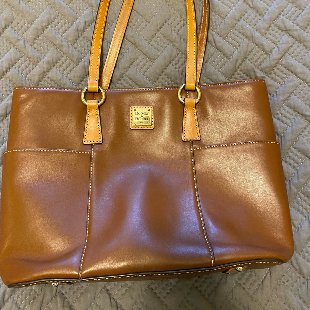 Leather Dooney & Bourke tote bag